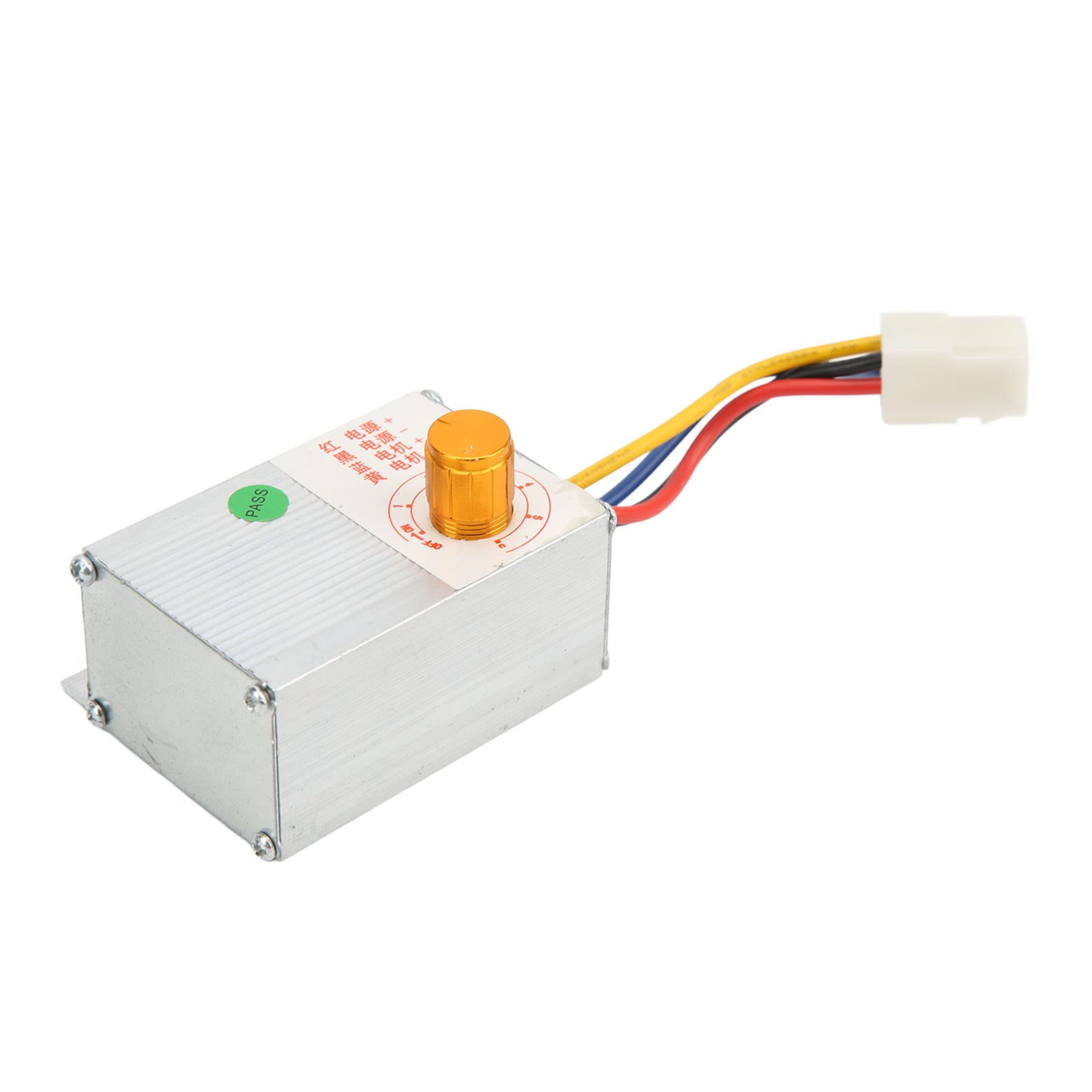 12V Heat Resistant Aluminum Alloy Brushless Motor Controller for Electric Tricycles & Scooters - Durable Power Control for E-Bikes, Golf Carts, and Mobility Vehicles