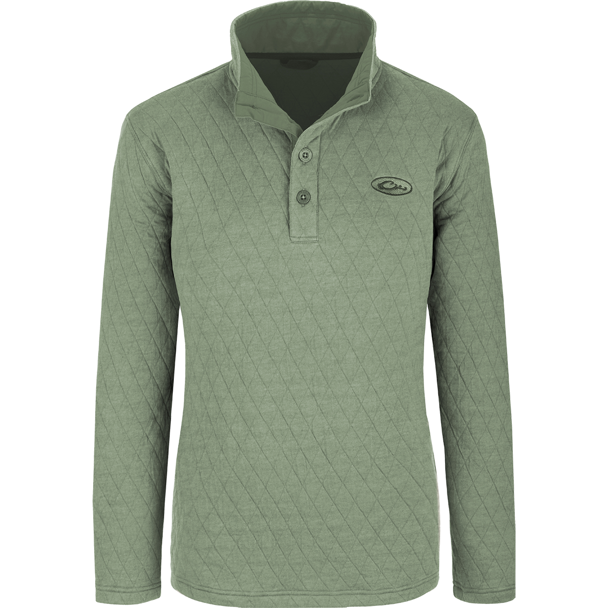 Women's Delta Quilted Sweatshirt - Cozy Fleece Pullover with Stylish Diamond Stitch Design | Perfect for Casual Wear, Fall & Winter Outfits, and Outdoor Activities