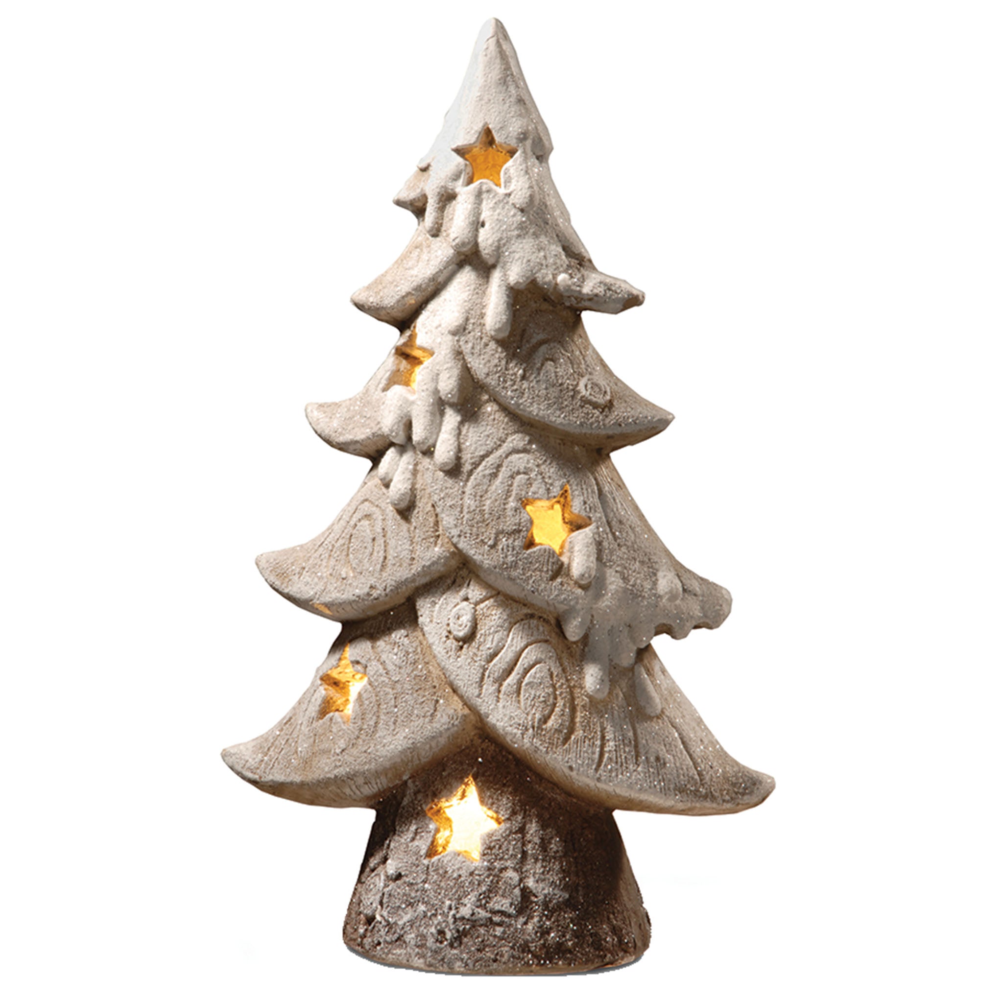 17 Inch LED Lighted Christmas Tree Decor - Perfect for Holiday Home Decor, Party & Festive Indoor/Outdoor Decoration