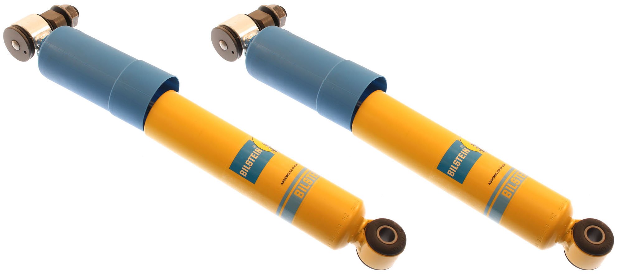 Bilstein Front & Rear Shock Absorbers for 73-91 Chevy Blazer GMC Jimmy C/K & R Truck Suburban – 46mm Heavy Duty Off-Road Shocks – Fits K5 C10 C15 C20 C25 C1500 C2500 R10 R20 R1500 R2500 – Perfect for Off-Roading, Towing & Daily Driving