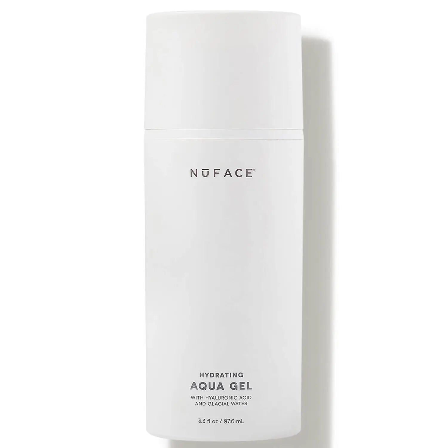 NuFACE Hydrating Aqua Gel 3.3 Oz - Microcurrent Facial Treatment Primer for Glowing Skin | Perfect for At-Home Skincare & Anti-Aging Routine