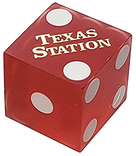 Texas Station (Red Frosted, Gold Lettering)