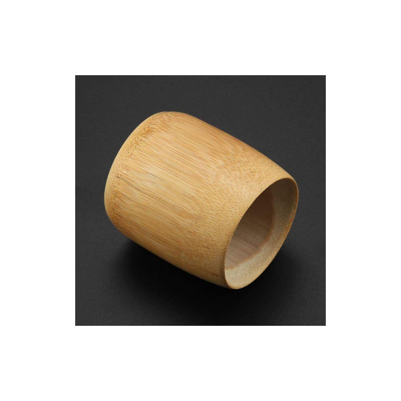 Natural Pure Bamboo Tea Cup - Handmade Eco-Friendly Drinking Cup for Tea, Coffee & Water | BPA-Free, Chemical-Free, No Paint | Perfect for Home, Office, Camping & Gifts