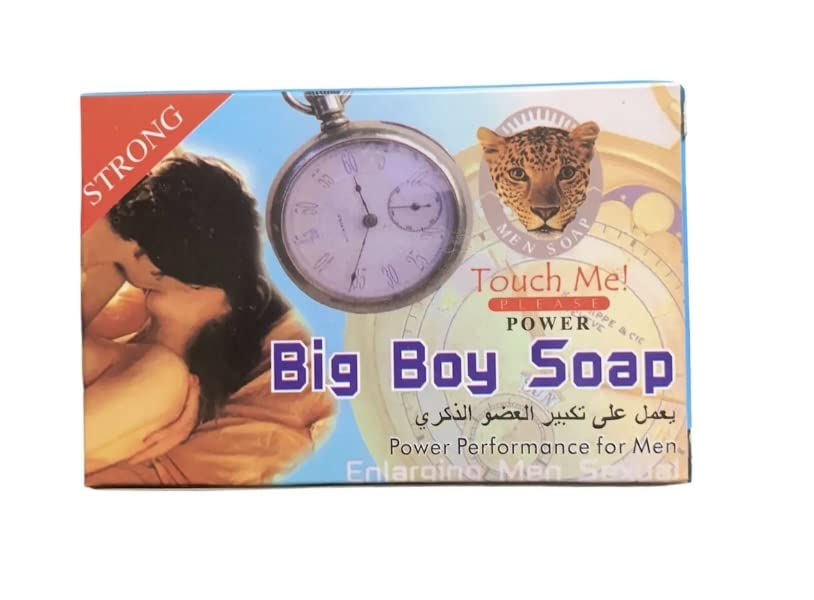 Big Boy Soap for Men - Natural & Moisturizing Bar Soap for Daily Skincare - Perfect for Gym, Travel & Home Use