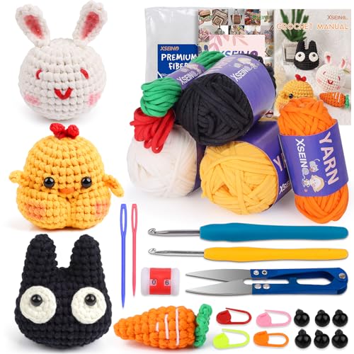 Crochet Doll Kit Chick
