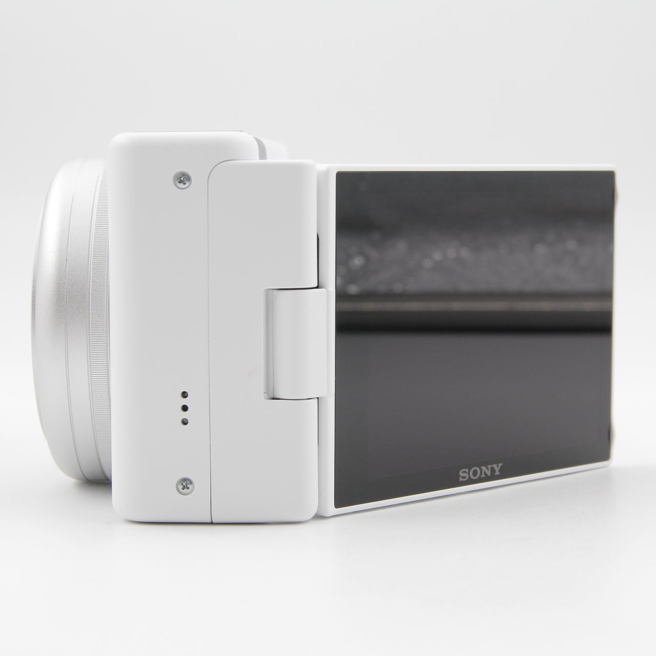 Open Box Sony ZV-1F Vlogging Camera (White) - Perfect for YouTube, Travel & Content Creation