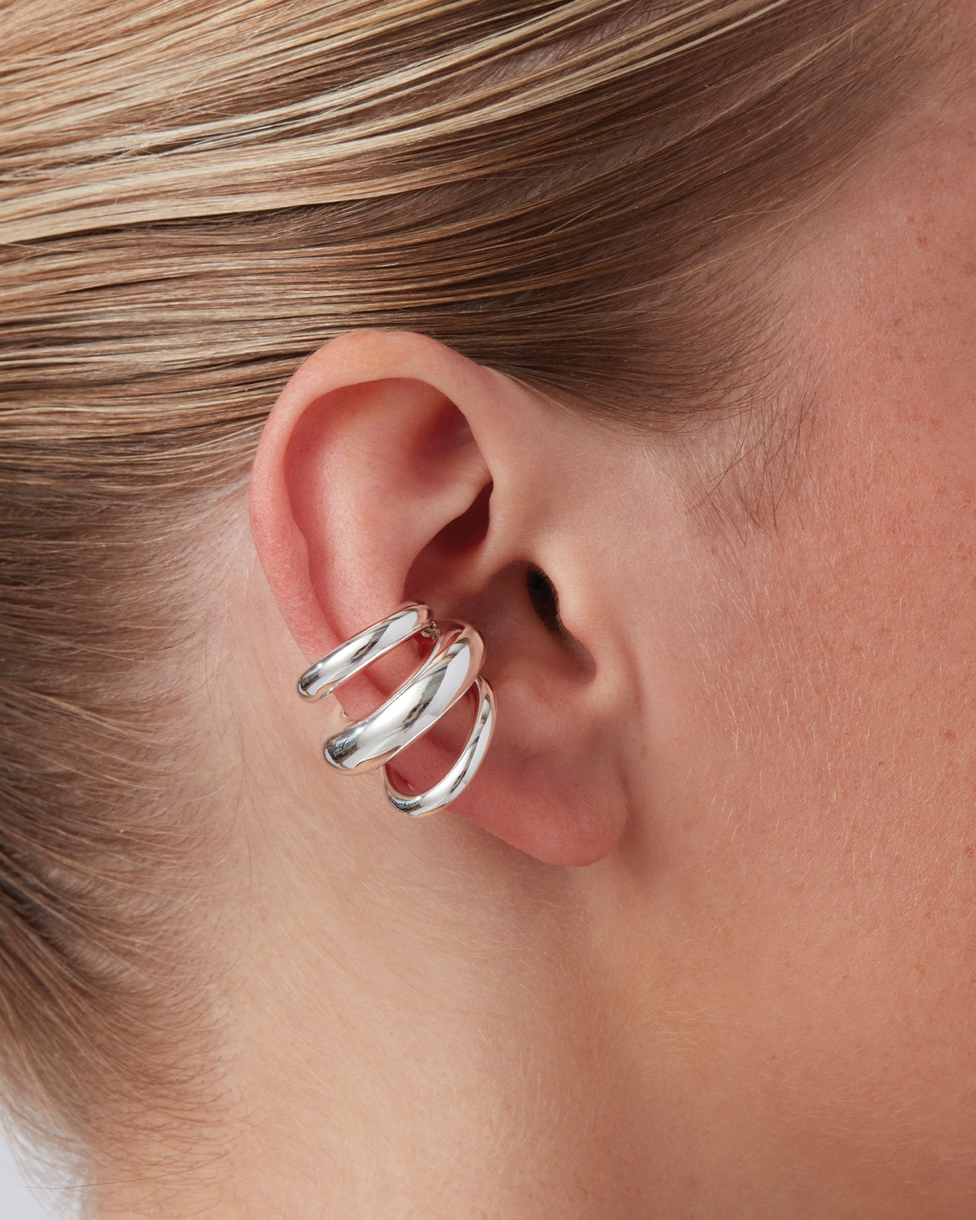 Stylish Tome Triple Ear Cuff - Trendy 3-Piece Ear Cuff Set for Women - Perfect for Parties, Weddings & Everyday Wear
