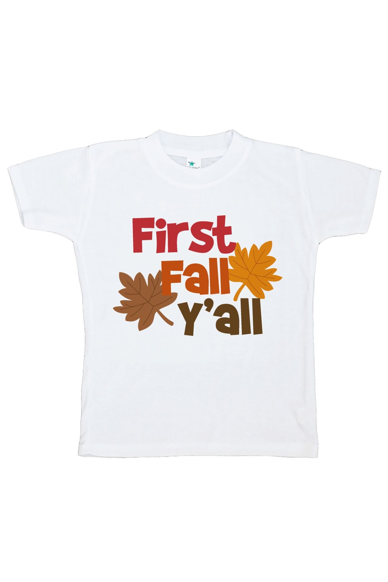 Custom Baby's First Fall Y'all Shirt - Personalized Autumn Outfit for Infants & Toddlers - Perfect for Pumpkin Patch, Family Photos & Seasonal Celebrations
