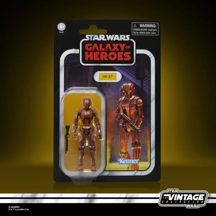Star Wars Vintage Collection Jedi Knight Revan & HK-47 Action Figure 2-Pack | Galaxy of Heroes | Perfect for Collectors & Display