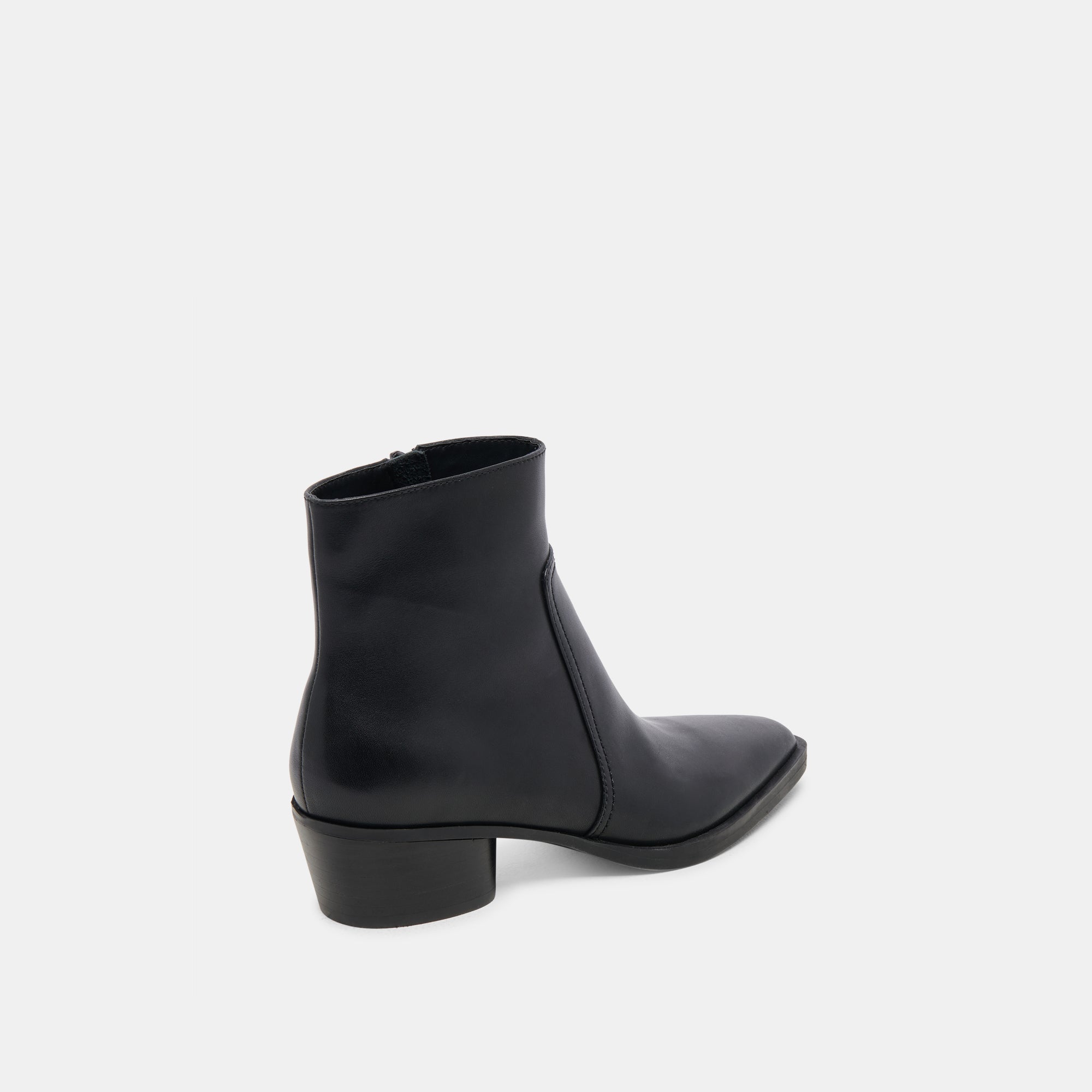 FAHARI H2O Wide Booties - Black Leather Waterproof Shoes for Women | Comfortable Slip-Resistant Boots for Rain, Snow & Outdoor Activities