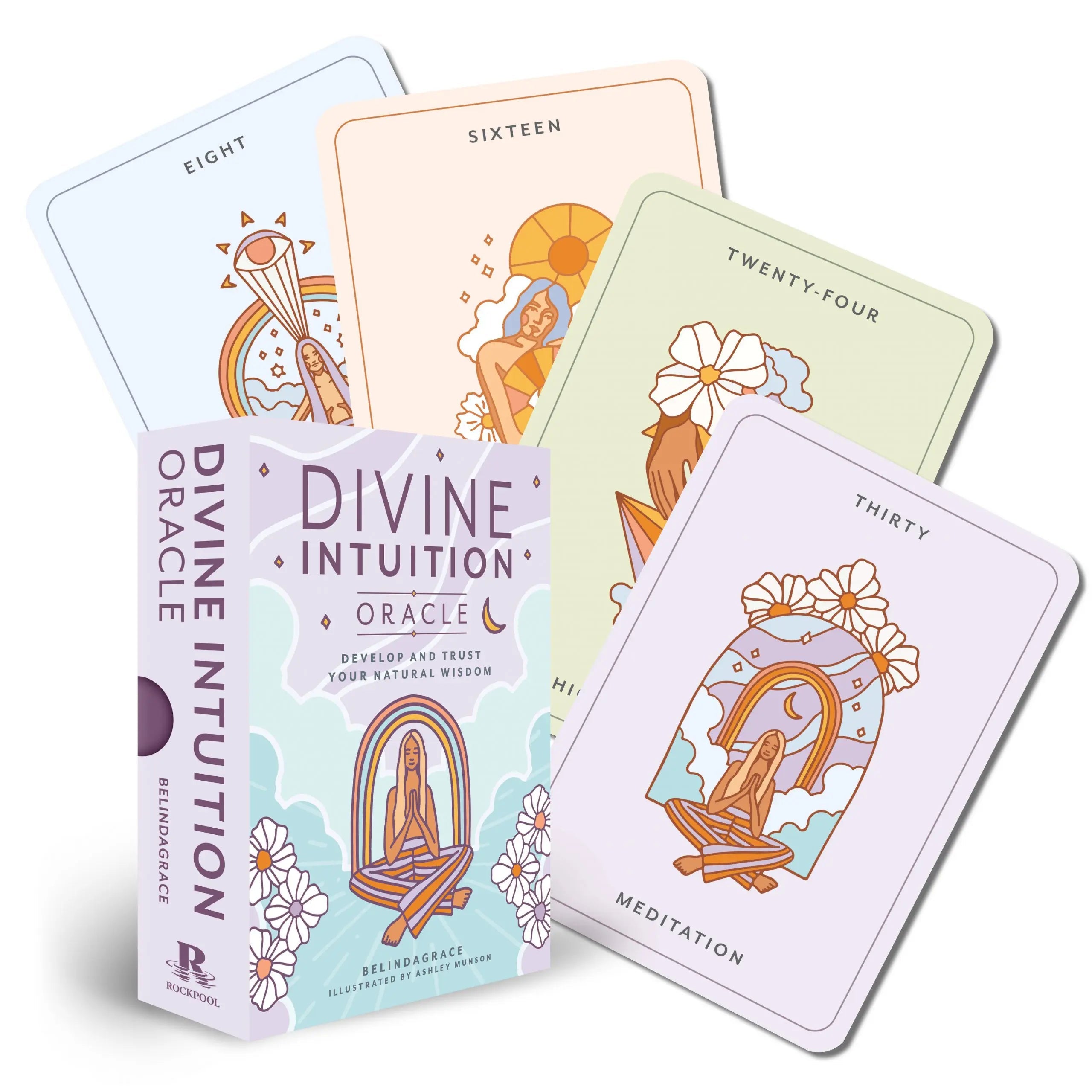 Divine Intuition Oracle Cards - Spiritual Guidance & Intuitive Readings for Self-Discovery, Meditation & Personal Growth | Perfect for Tarot Enthusiasts & Energy Healers