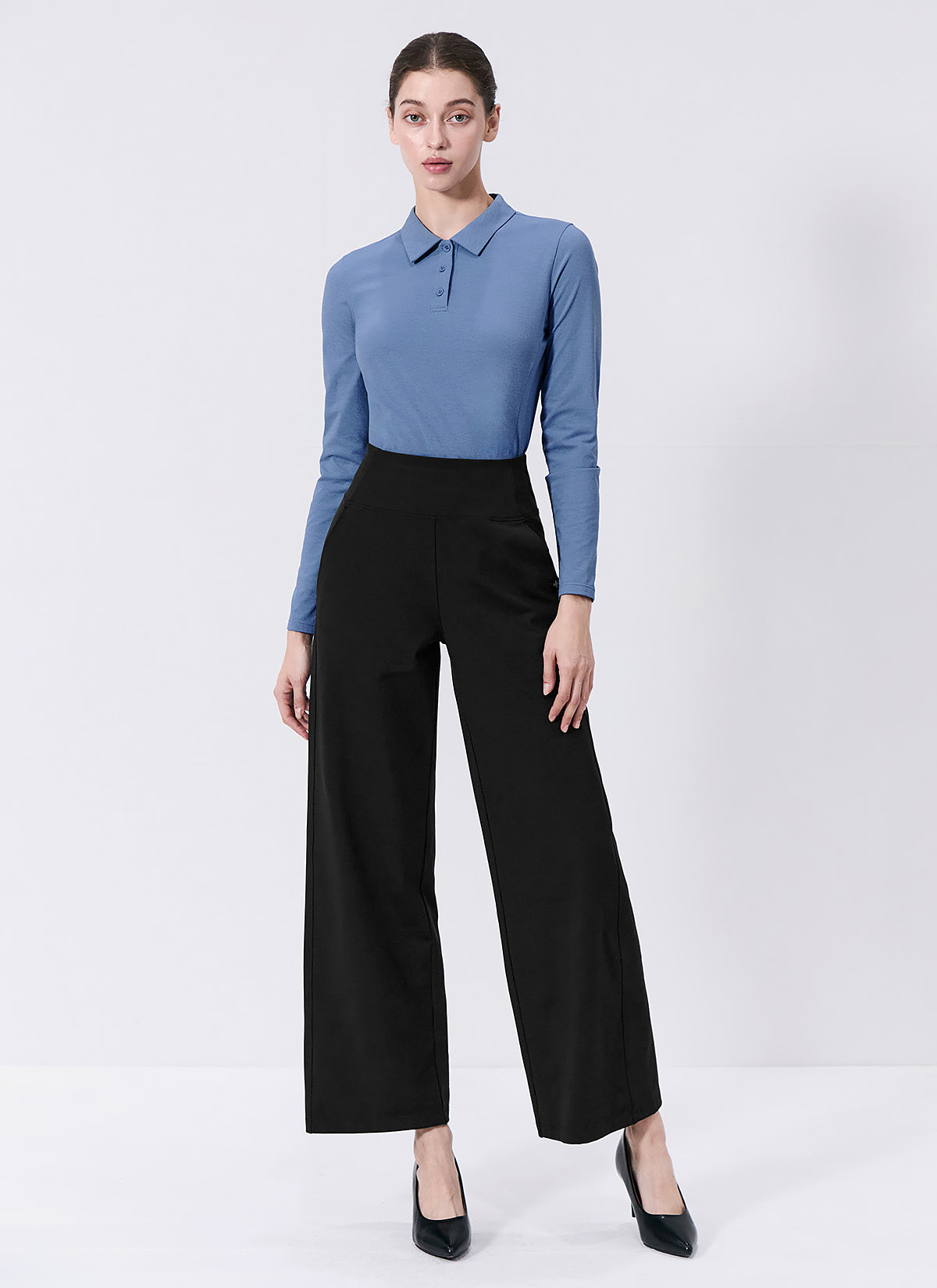 Cozy Warm Fluffy Wide Leg Pants for Women - Soft Winter Lounge Pants for Home, Travel & Relaxation