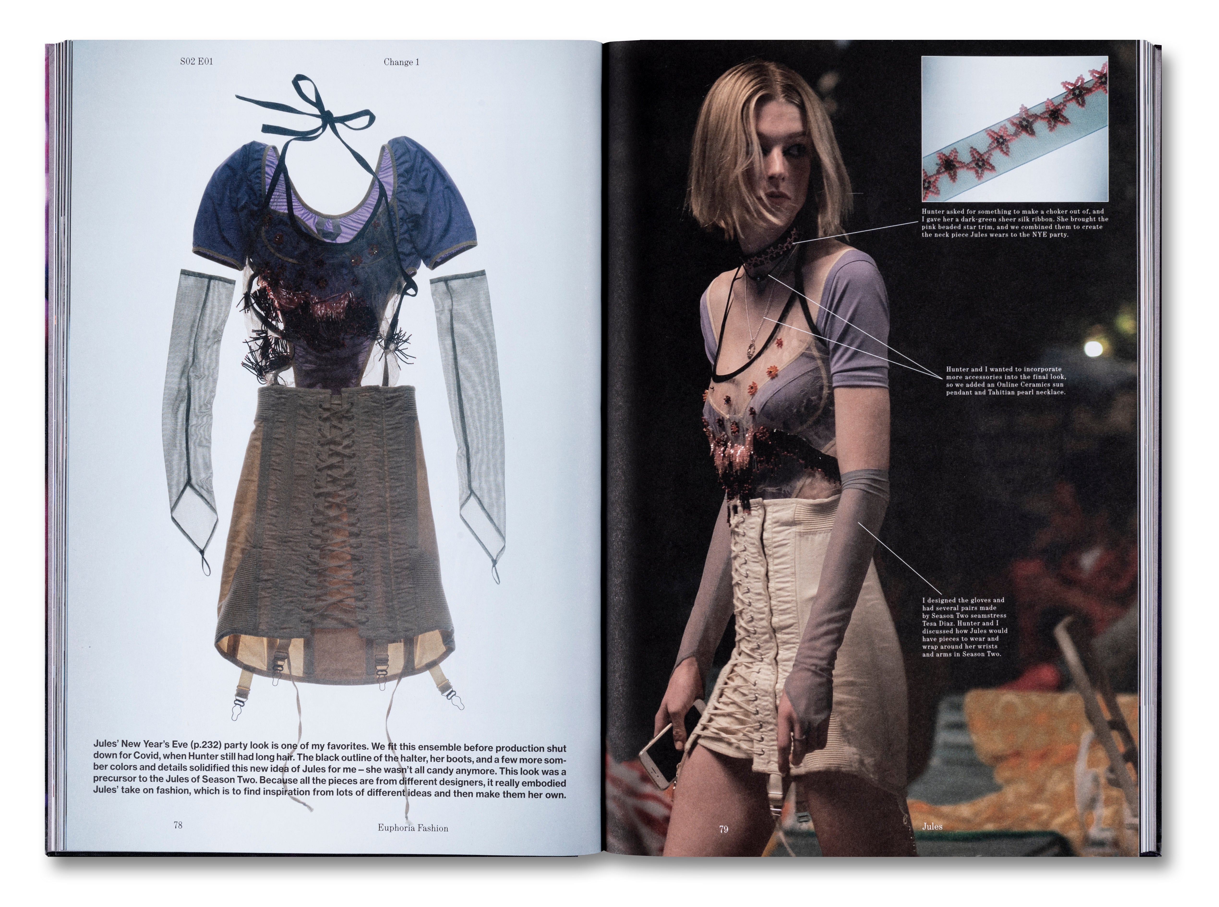 Euphoria Fashion Hardcover Book - A24 Collection | Trendy Outfits & Style Inspiration for Teens & Young Adults | Perfect for Cosplay, Parties & Fashion Enthusiasts