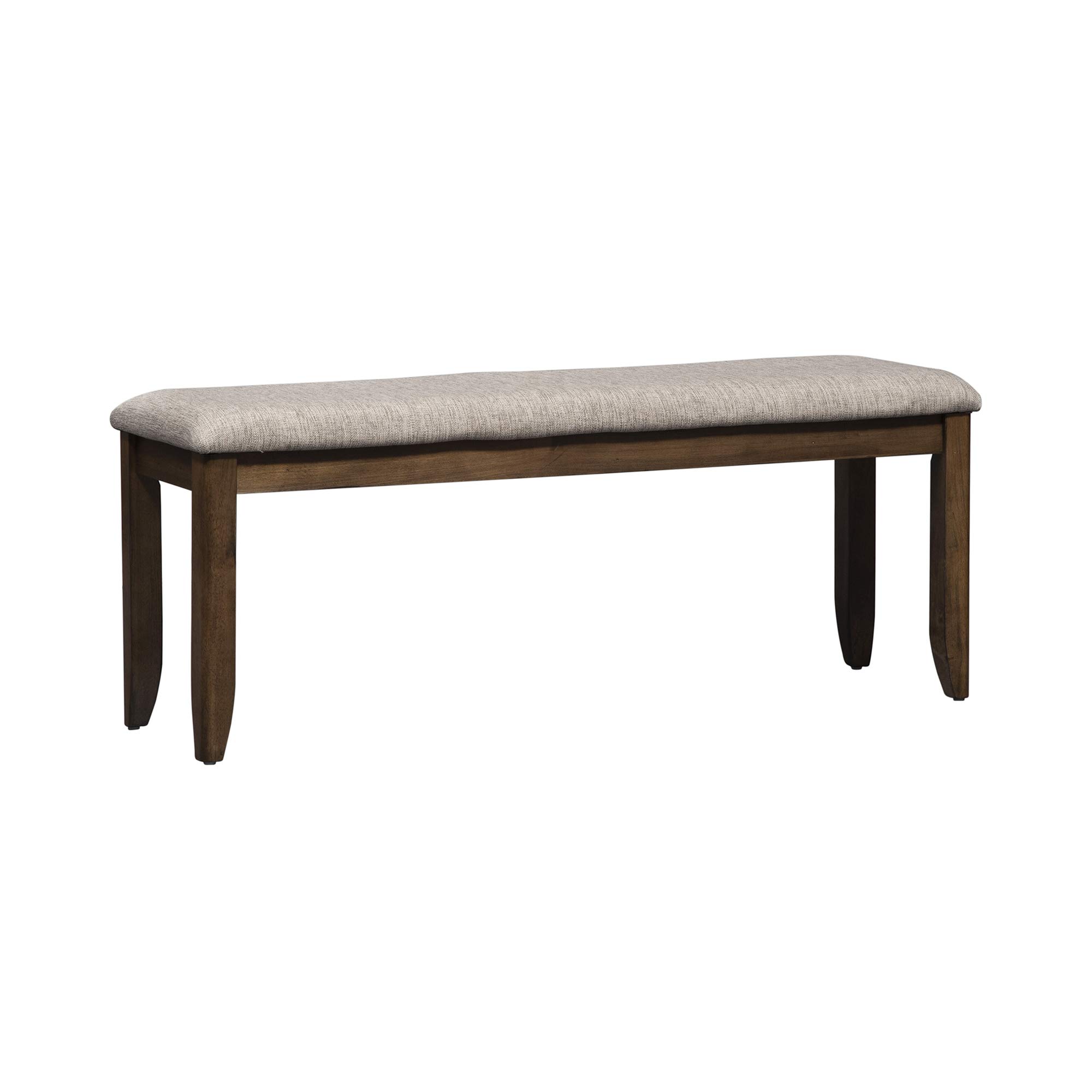 Liberty Furniture Industries Santa Rosa II Upholstered Dining Bench, Brown - Comfortable Upholstered Seat for Kitchen, Dining Room & Breakfast Nook - Perfect for Family Gatherings & Entertaining Guests