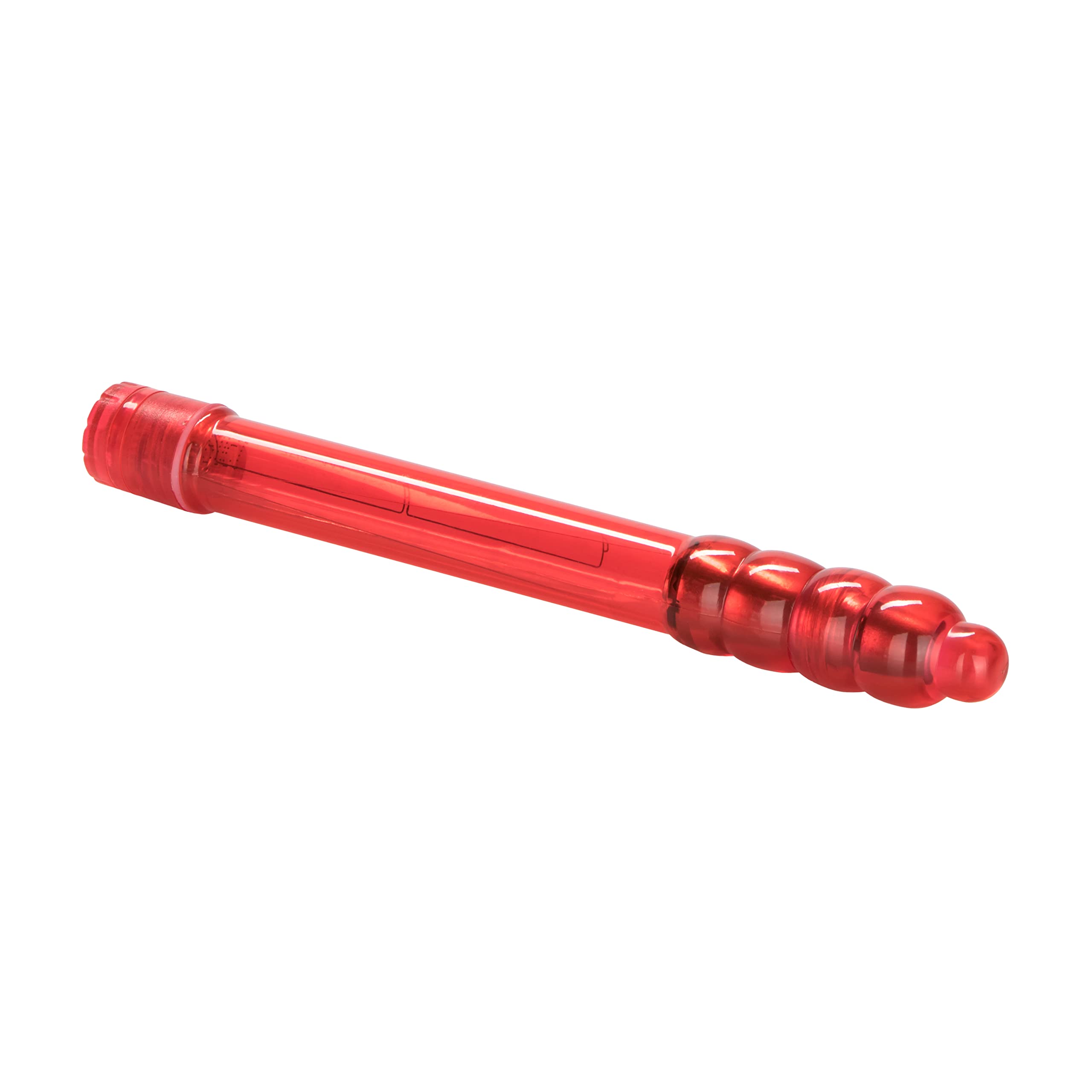 California Exotics Slender Sensations Massager - Red | Personal Relaxation & Muscle Relief | Perfect for Home Spa, Stress Relief & Couples Massage