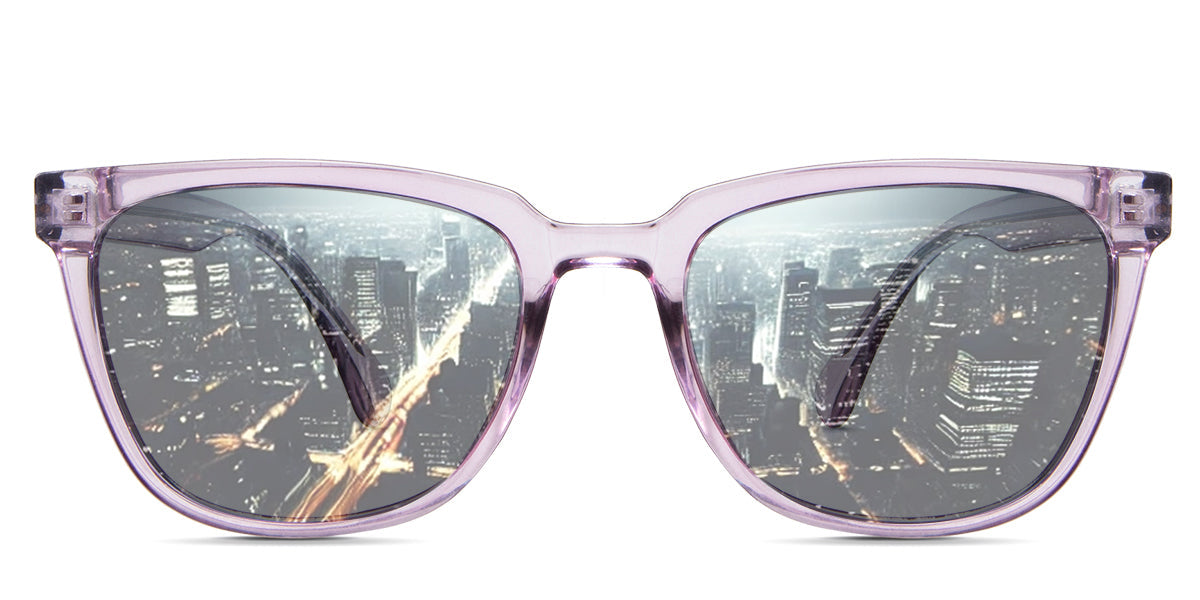 Emery Women's Prescription Tinted Glasses - Fashionable Blue Light Blocking & UV Protection Eyewear for Work, Reading, and Digital Screen Use