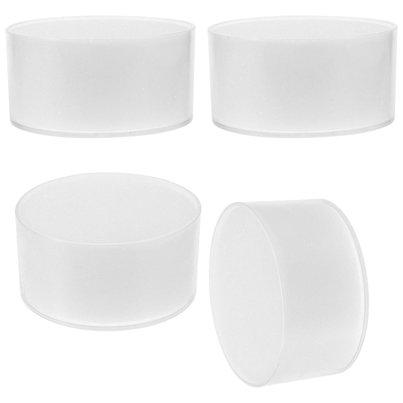 4Pcs Finger Moistener Sponges for Money Counting - Round Desktop Wax Sponge Moisturizer for Grip, Cash, Papers & Documents - Perfect for Bank Tellers, Office Workers & Retail Cashiers