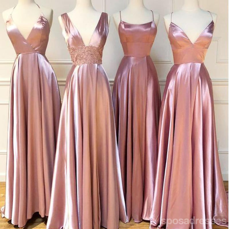 Affordable Mismatched Dusty Rose Bridesmaid Dresses - WG772 | Perfect for Weddings, Bridal Showers & Formal Events