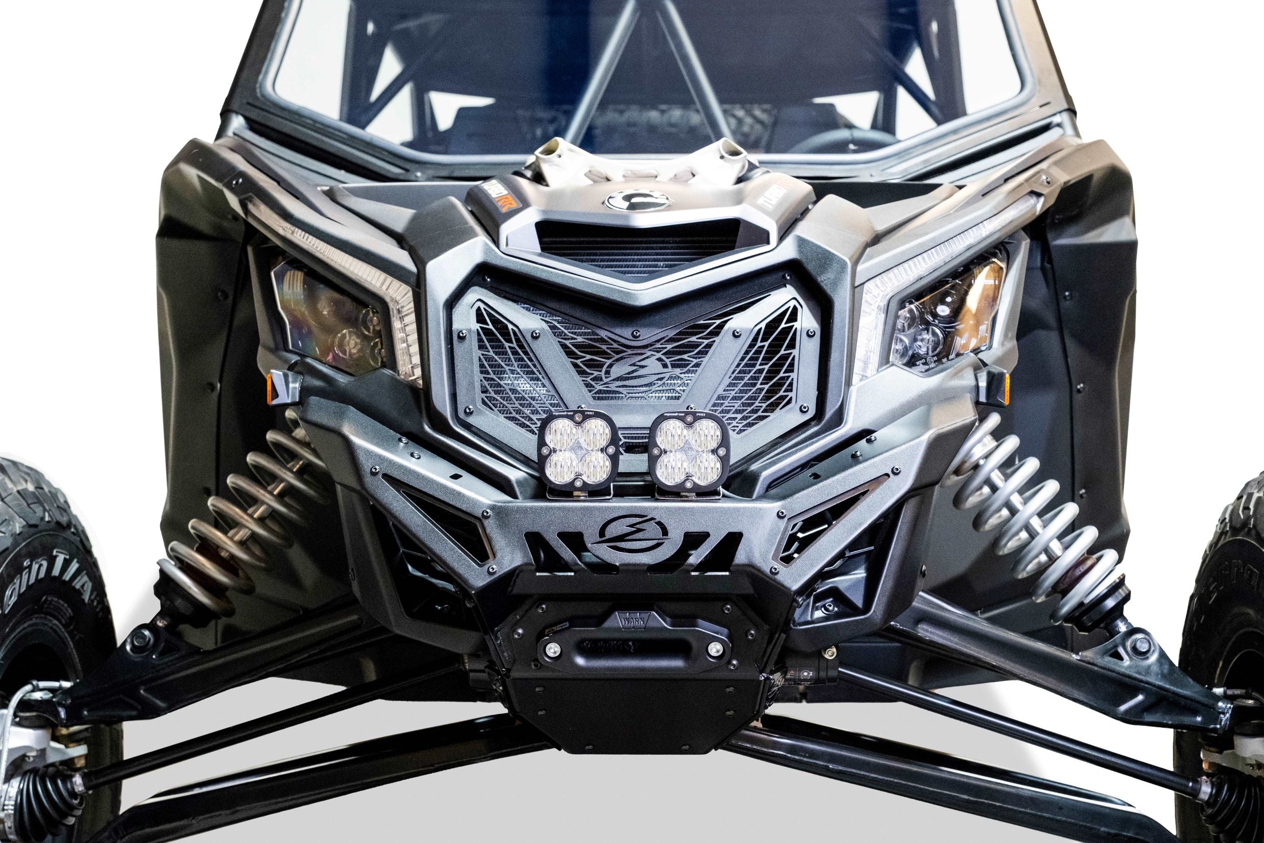 Can Am X3 Maverick Volt Series Winch Front Bumper FWB210002 (2017-2024) - Heavy Duty Off-Road Protection for UTV & ATV Adventures