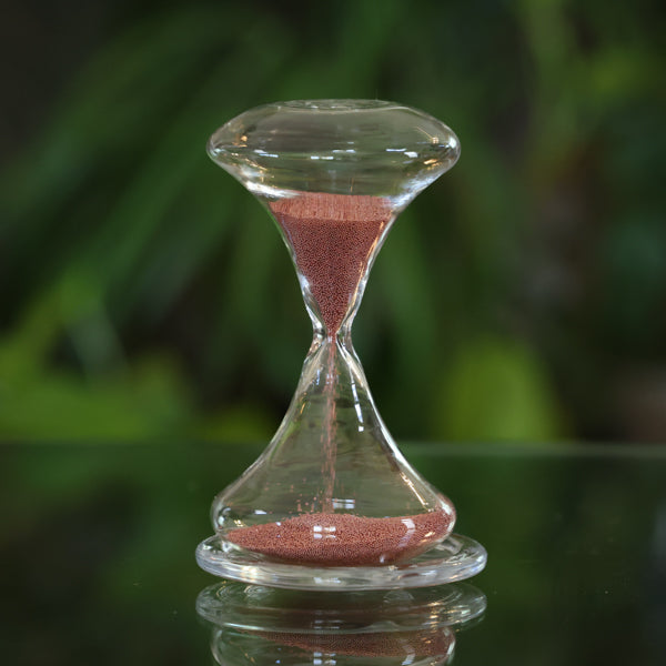 1 Minute Bead Sand Timer - Silver, Gold or Red Colors for Classroom, Games & Productivity - Hourglass Timer for Kids, Teachers & Office Use