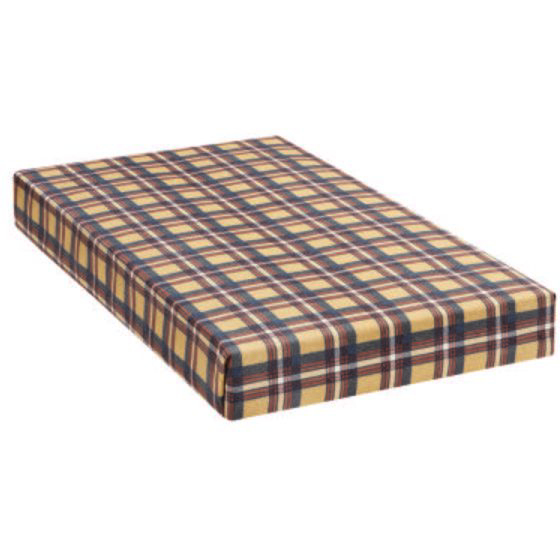 Plaid Spring Bunk Mattress - Comfortable Twin Size Bed Mattress for Kids & Teens | Perfect for Bunk Beds, Trundle Beds & Dorm Rooms | Breathable & Supportive Sleep Solution