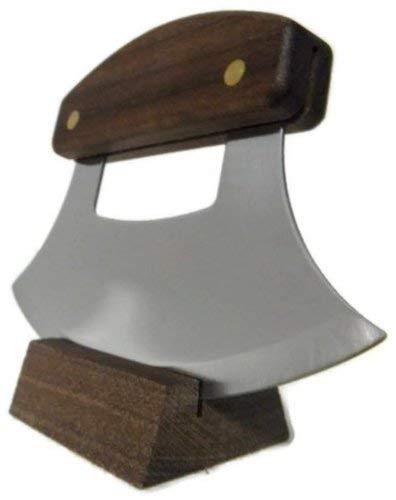 Premium Alaskan Ulu Knife - Authentic Arctic Cutting Tool for Kitchen, Camping & Outdoor Adventures - Handcrafted in Alaska for Meat, Fish & Vegetables