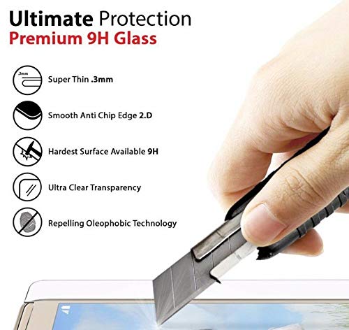 2-Pack BISENTEK Tempered Glass Screen Protector for iPad Pro 11 (2018/2020/2021) & iPad Air 4 (2020) - Anti-Scratch, Anti-Shock, Shatterproof with Lifetime Protection - Perfect for Work, Study & Entertainment