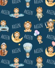 Cute Lion Moon