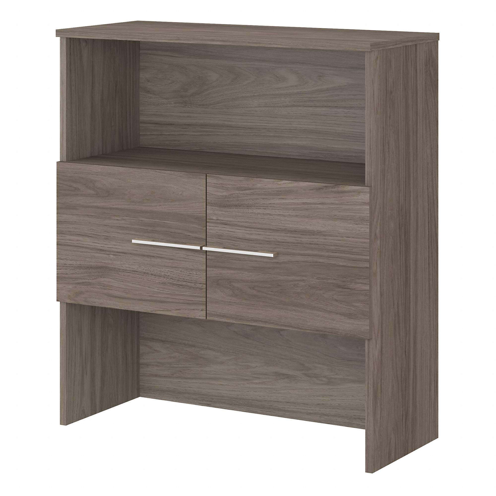 Bush Business Furniture Office 500 36-Inch Wide Bookcase Hutch with Storage Shelves - Modern Hickory Finish - Perfect for Home Office, Study Room & Workspace Organization