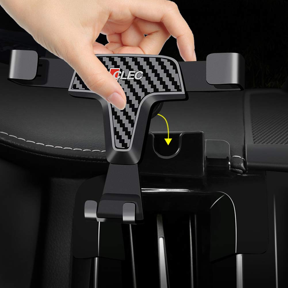 2018-2019 Volvo XC60 Car Phone Holder - Adjustable Air Vent Mount for Smartphones 3.5-6.0 Inches - Secure & Hands-Free Driving - Perfect for GPS Navigation & Music Control