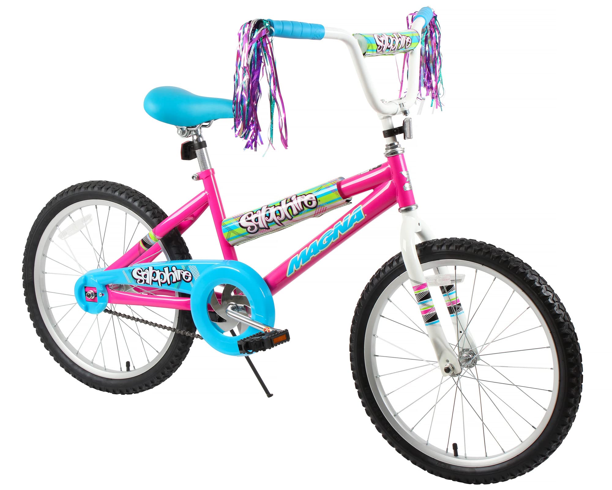 Magna Sapphire 20 Inch Kids Bike with Training Wheels - Lightweight Aluminum Frame, Adjustable Seat, Perfect for Boys & Girls Ages 5-9 - Ideal for Neighborhood Rides, Parks & Beginner Cyclists