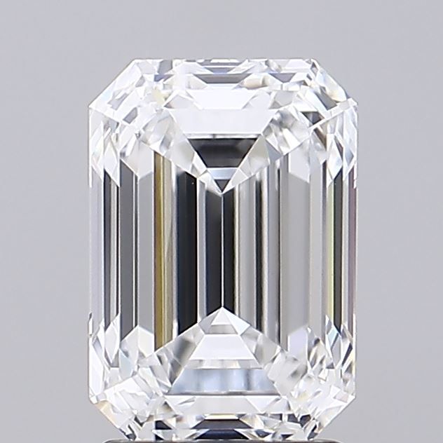 2.71 Carat D Color VVS2 Clarity Emerald Cut Lab Grown Diamond for Engagement Rings & Fine Jewelry