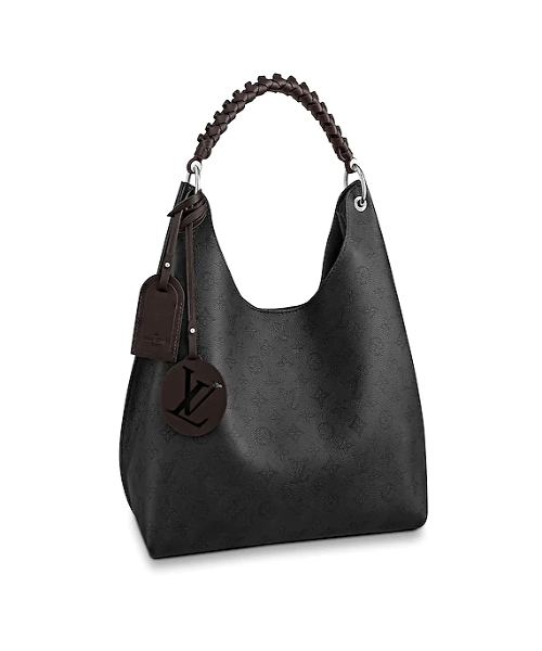 Louis Vuitton Carmel Mahina Monogram Noir Crossbody Bag - Luxury Leather Handbag for Women, Perfect for Date Night & Evening Events