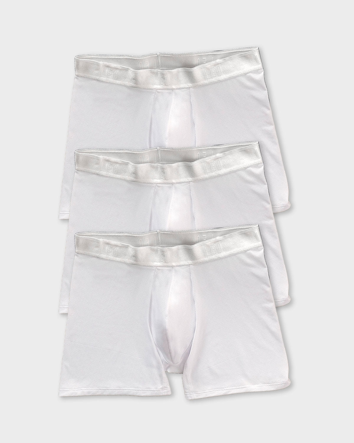 3 Pack Ultra Light Boxer Briefs for Men with Ergonomic Pouch - Breathable Comfort Underwear for Gym, Travel & Everyday Wear