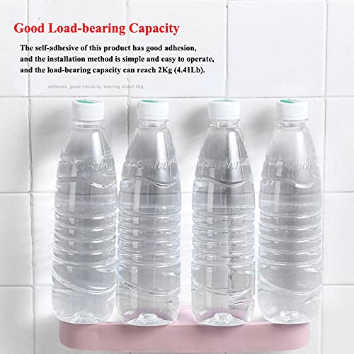 Wall Mounted Shoe Rack - Space Saving Hanging Shoe Organizer for Closet & Door (3-Piece Set, Self-Adhesive) - Perfect for Small Spaces & Apartment Storage