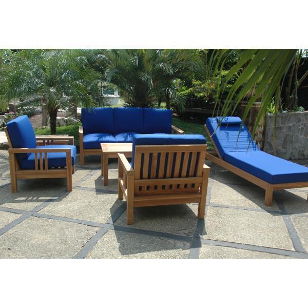 SouthBay 6-Piece Deep Seating Outdoor Patio Conversation Set - Perfect for Backyard, Garden, and Poolside Relaxation
