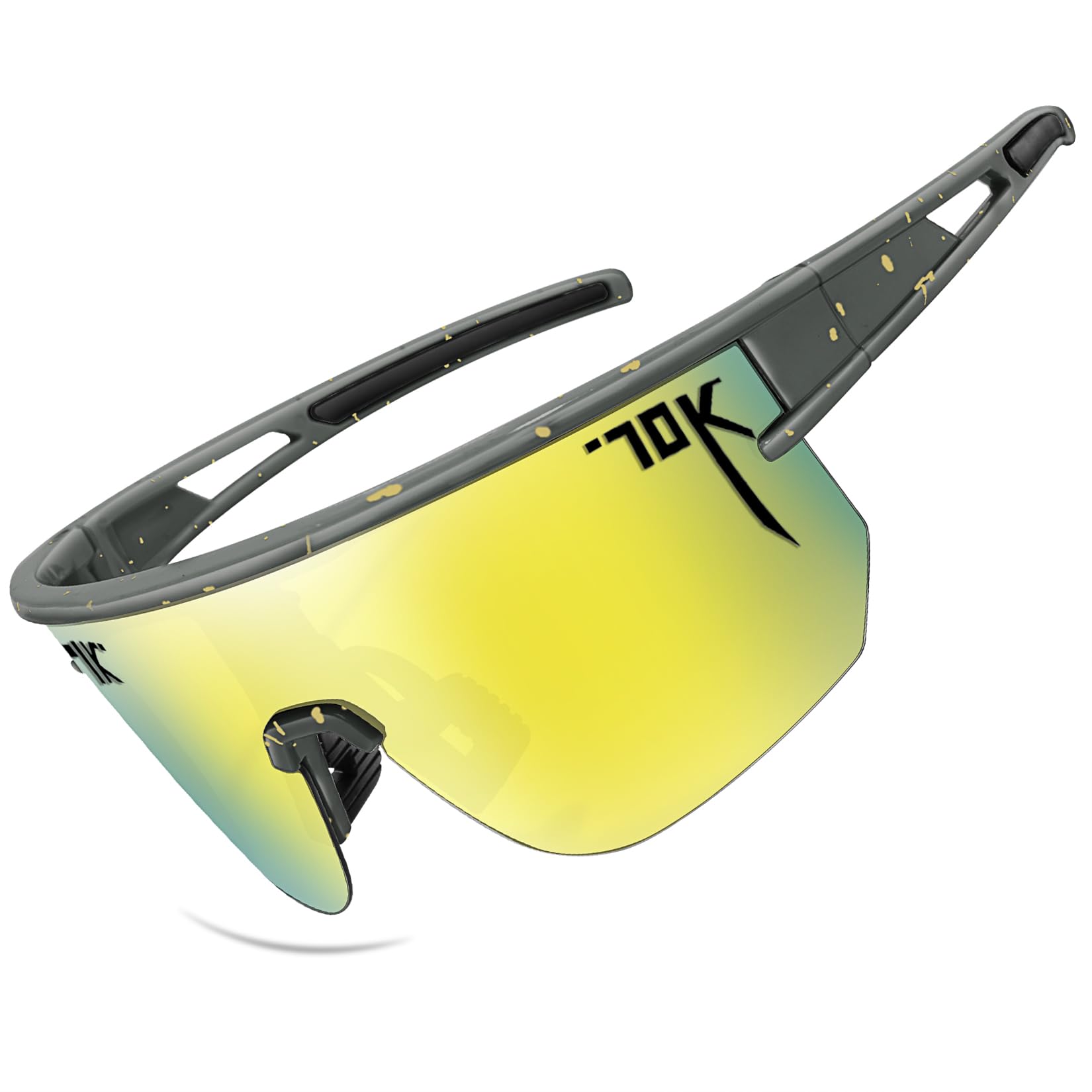 UV400 Polarized Sports Sunglasses for Men & Women - Lightweight Running, Cycling & Baseball Sunglasses - Perfect Outdoor Gifts for Youth & Adults - Ideal for Running, Cycling, Hiking & Beach Activities