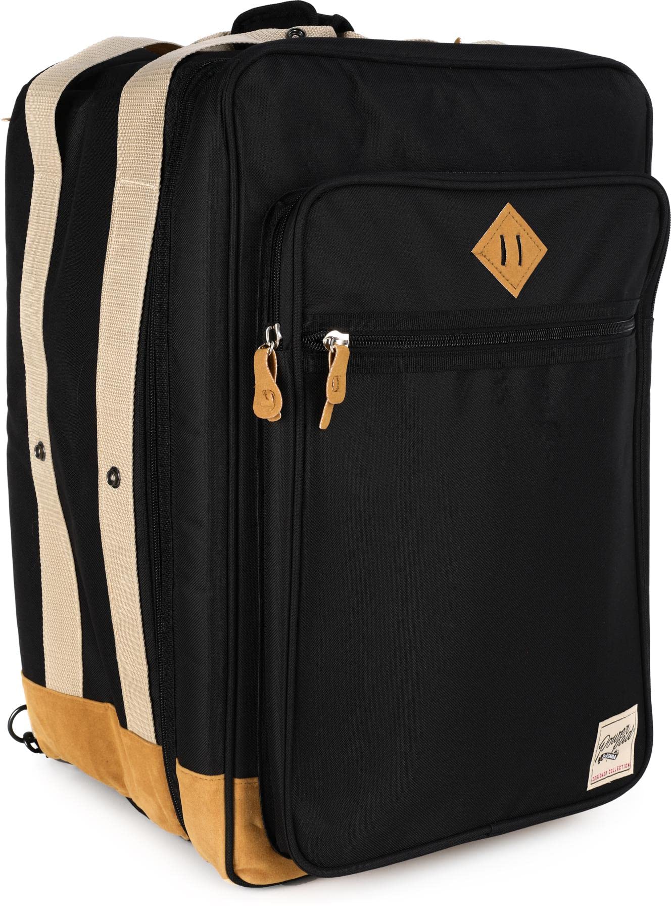 Tama Power Pad Designer Collection Cajon Drum Bag - Black | Premium Carrying Case for Cajon Drums | Perfect for Musicians, Performances & Travel