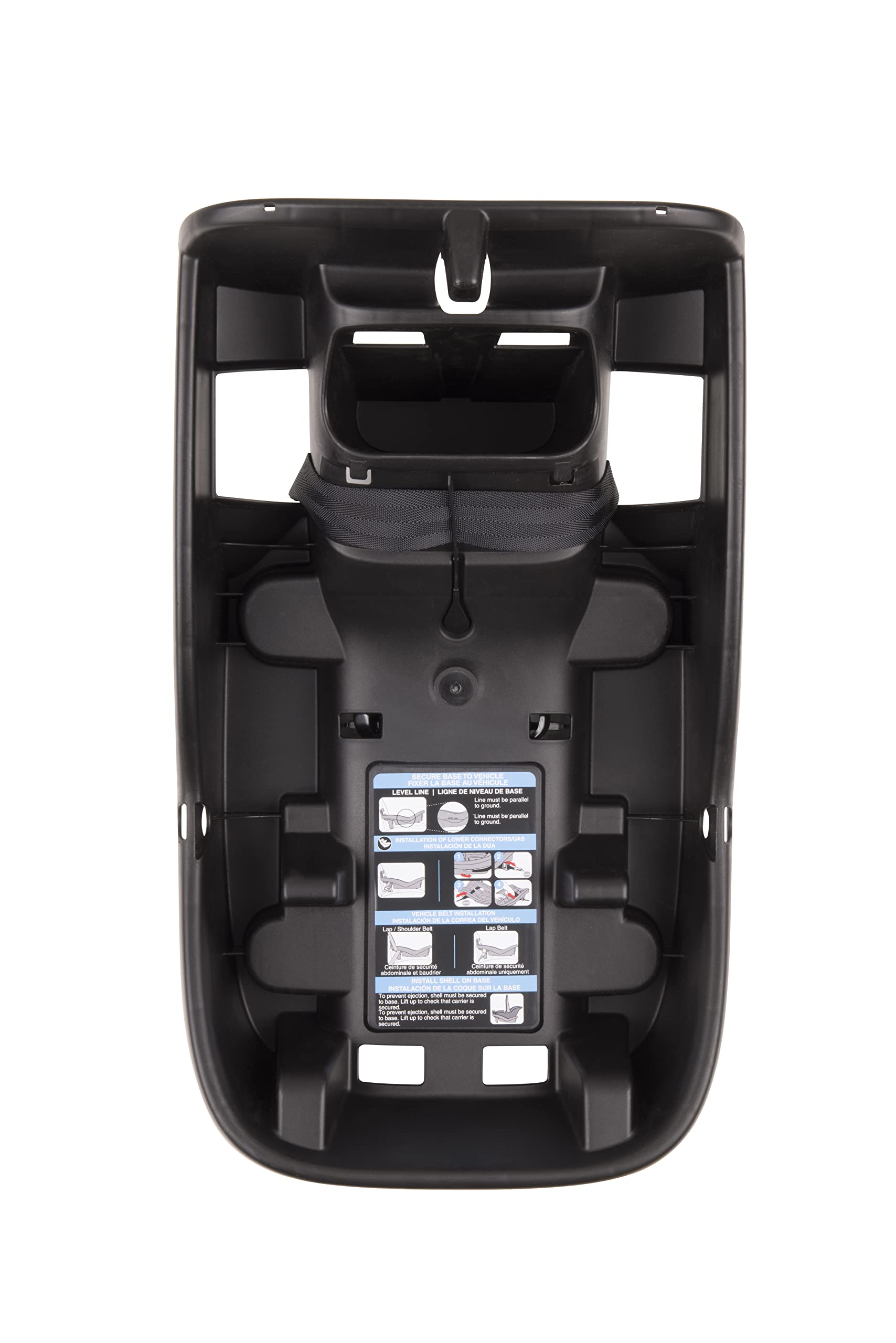 NurtureMax Infant Car Seat Base - Safe & Comfortable Baby Car Seat Base for Newborns to Toddlers (Black) | Easy Installation for Cars, Travel & Daily Use