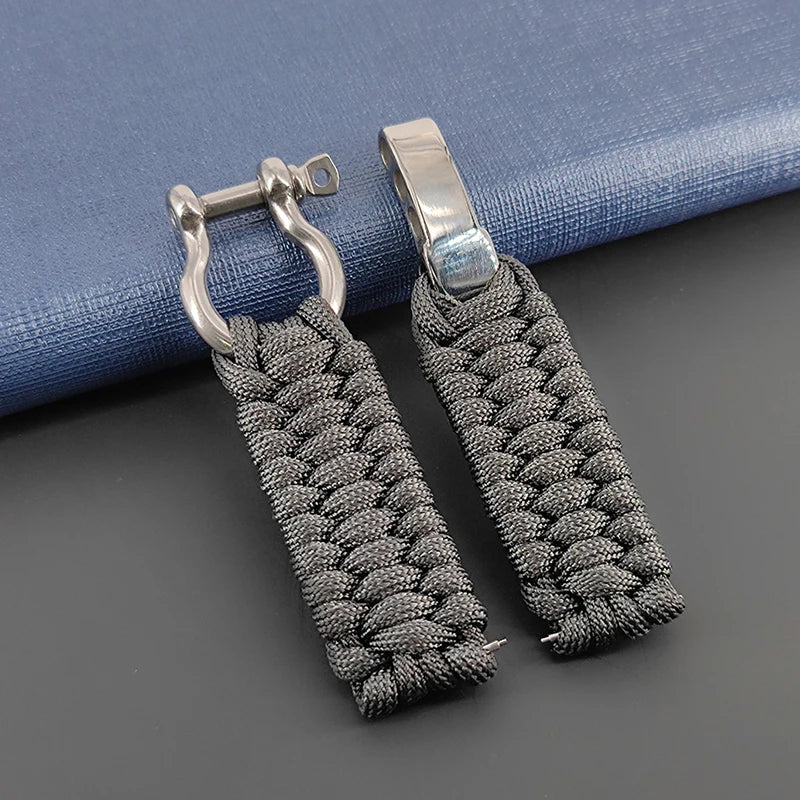 Survival Paracord Rope - 550lb Braided Nylon Bands for Camping, Hiking & Emergency Preparedness | Outdoor Gear & Tactical Accessories