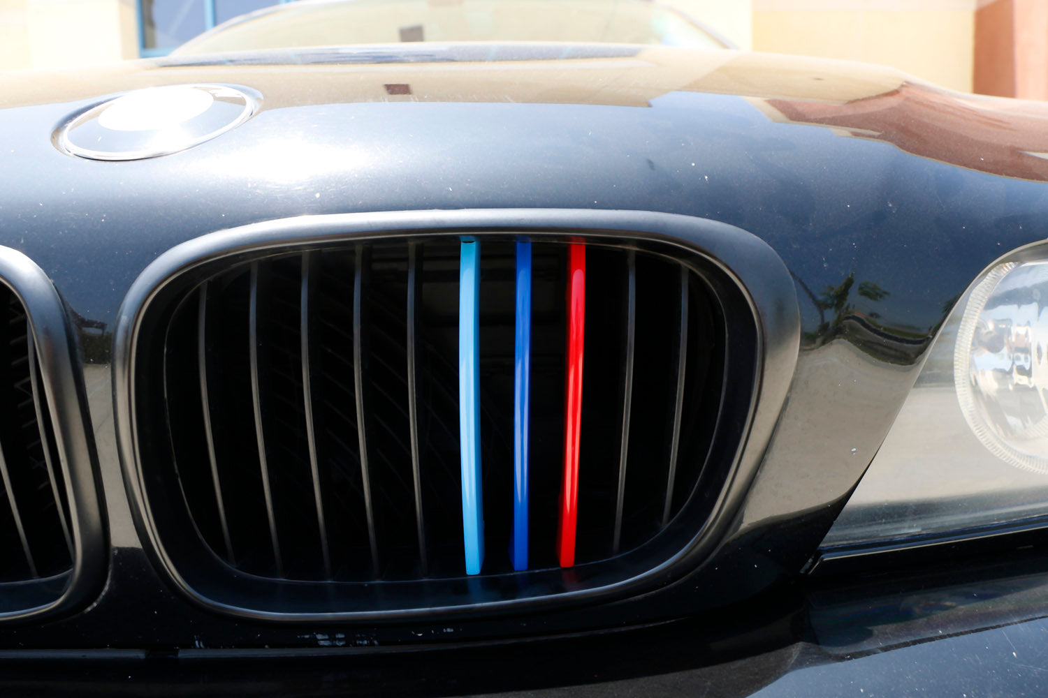 BMW E39 5 Series (1995-2003) ///M Style Colored Grille Insert Trims - 10 Beam Grill Upgrade for Enhanced Style & Performance | Perfect for Car Enthusiasts & Custom Builds