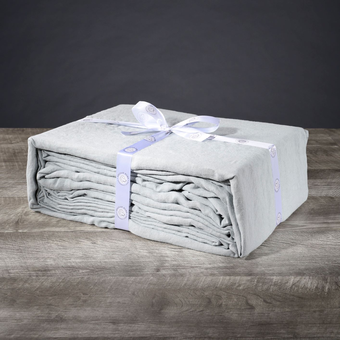 Delilah Home Organic Hemp Duvet Cover Set - Breathable & Hypoallergenic Bedding for All Seasons - Perfect for Eco-Friendly & Allergy-Sensitive Sleepers