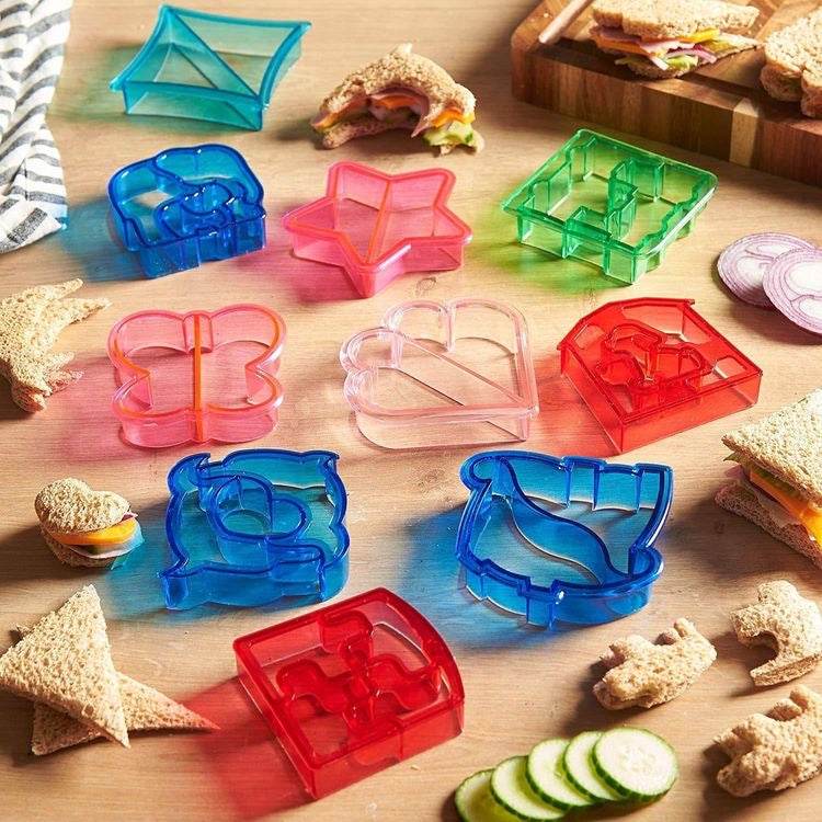 Dinosaur Sandwich Cutter Set - Fun Kids Lunch Tool for Dino-Shaped Sandwiches, Perfect for School Lunches, Parties & Picnics