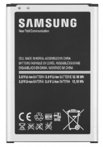 Original Samsung Galaxy Note 3 III B800BU B800BZ N900A/P/T/V Replacement Battery - Compatible with AT&T, T-Mobile, Verizon & Sprint - Long Lasting Power for Work, Travel & Daily Use