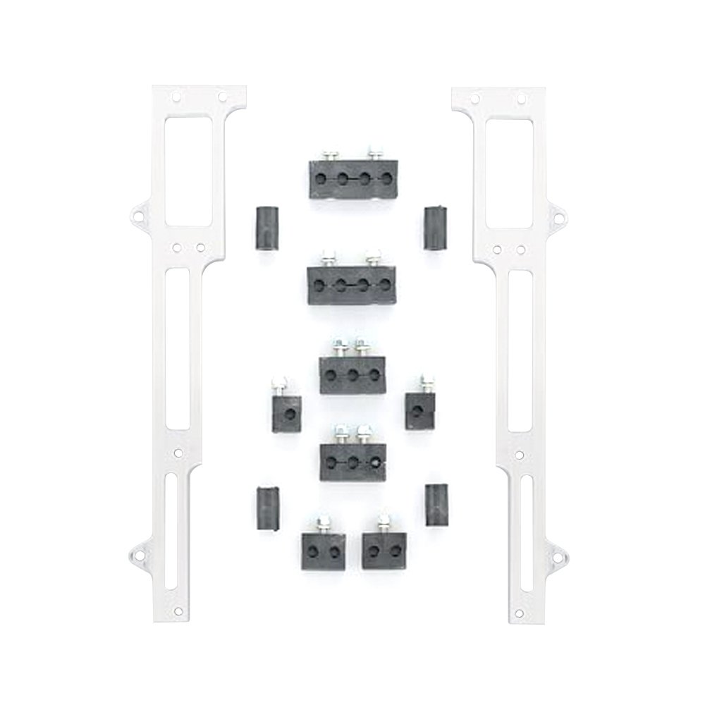 R&M Specialties 1101S Satin Spark Plug Wire Loom Set - Compatible with Small Block Chevy Engines - Perfect for Engine Bay Organization & Performance Upgrades