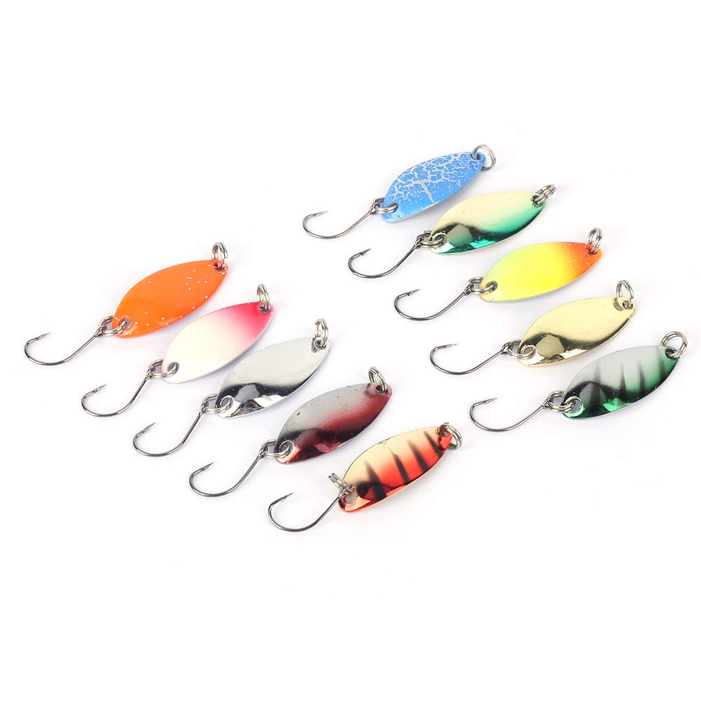 Durable Sequins Fishing Lure with Hook - Hard Artificial Bait for Saltwater & Freshwater - Perfect for Adults & Kids Fishing Enthusiasts - Great for Bass, Trout, and Saltwater Game Fish - Ideal for Outdoor Fishing Trips and Family Fishing Fun