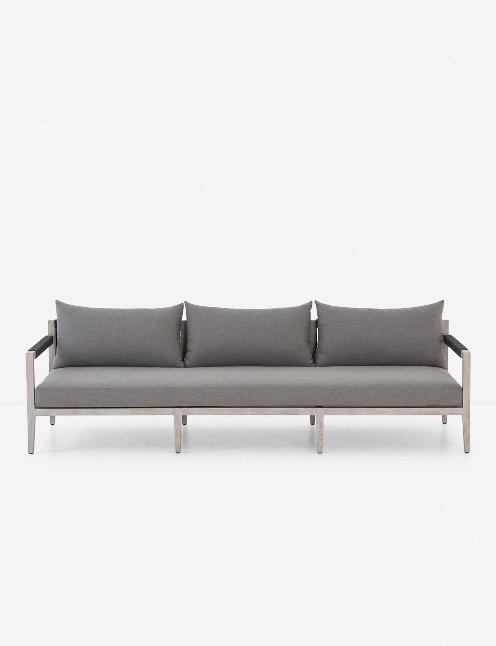 Cadenza Indoor Outdoor Sofa - Waterproof & Weather-Resistant Patio Furniture for Living Room, Garden, and Backyard Relaxation