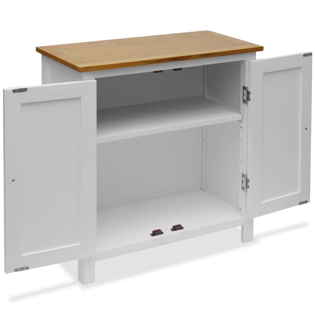 Rustic Oak Side Cabinet - 27.6