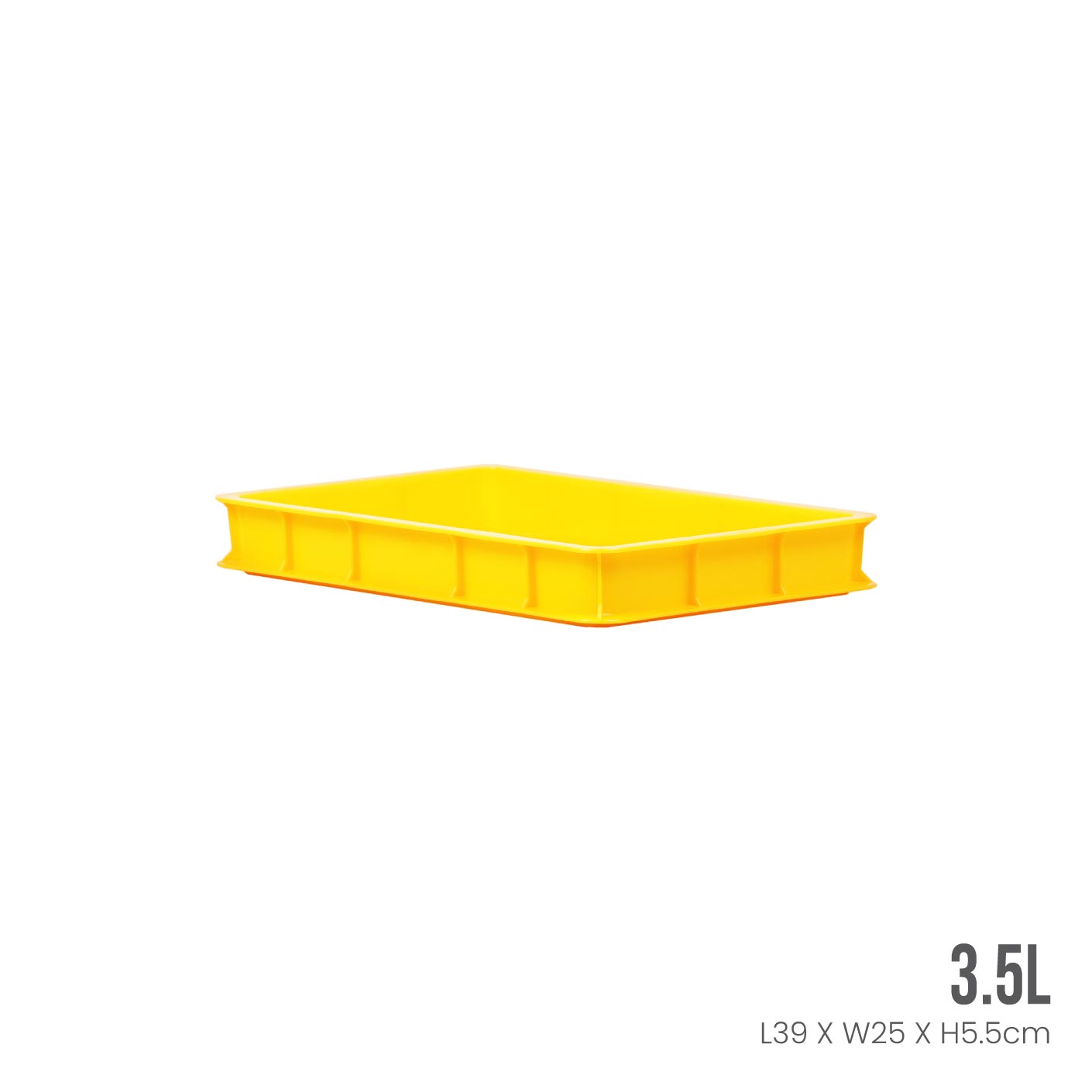 Premium INDUSTRY TRAY (ID4622) - Heavy Duty Plastic Utility Tray for Workshop, Garage & Industrial Organization - Perfect for Tools, Hardware & Parts Storage