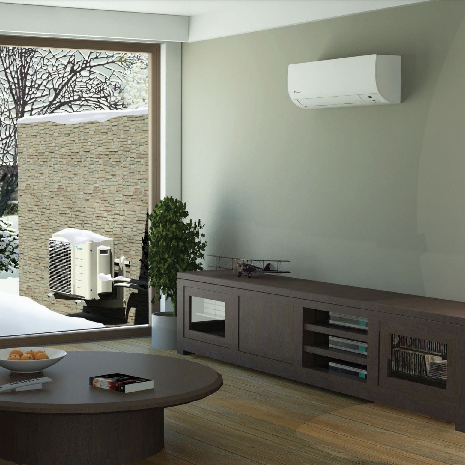 12,000 BTU Mini Split Air Conditioner - Wall Mounted Ductless Inverter AC Unit FTX12NMVJUA for Bedroom, Office & Small Spaces - Energy Efficient Cooling Solution